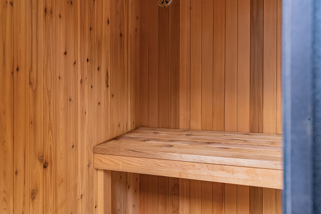 Western Red Cedar Outdoor Sauna