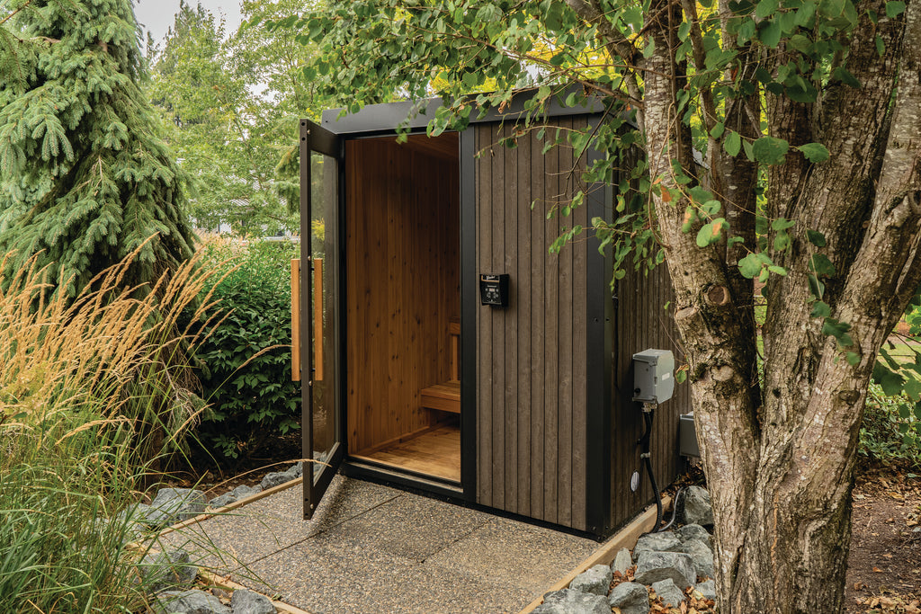 Western Red Cedar Outdoor Sauna